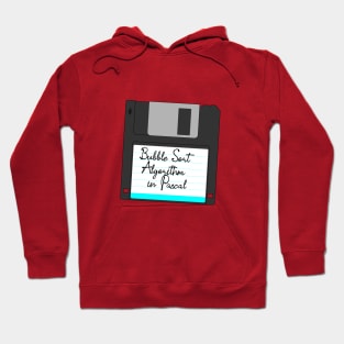 Floppy Disk Bubble Sort Algorithm In Pascal Hoodie